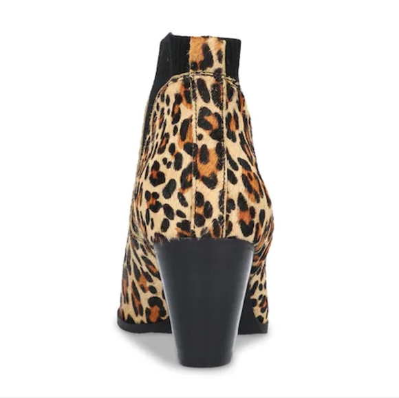 Bella Vita Lottie Leopard Print Chelsea Booties - Women's Size 12M - Picture 4 of 8